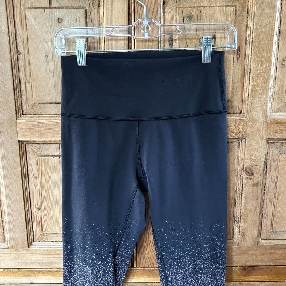 Lululemon 6 Wunder Under Hi-Rise Tight (Ombre Speckle) 28" Ombre Speckle Black Y - Picture 2 of 11